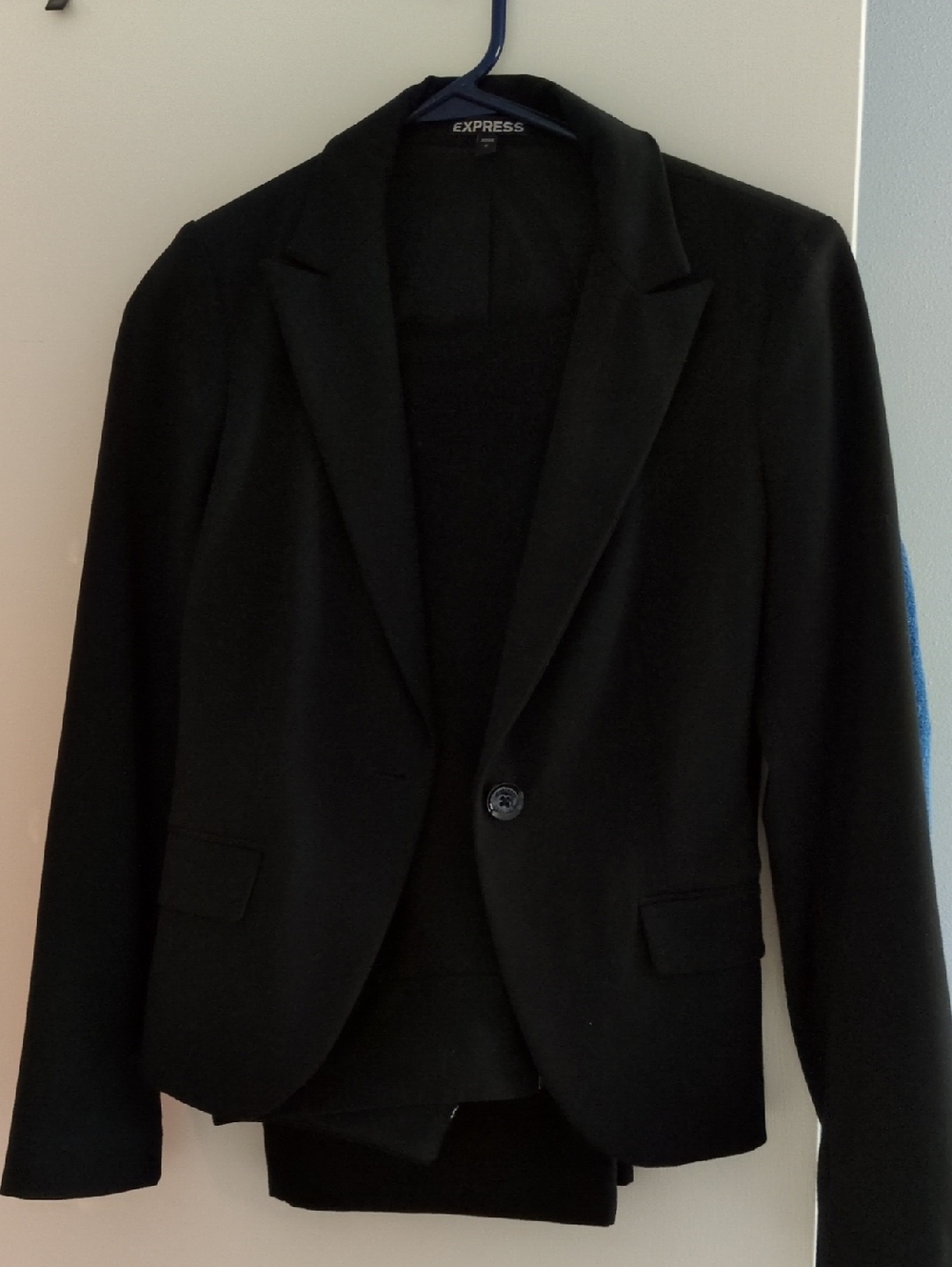Express Black Suit - Blazer And Pants